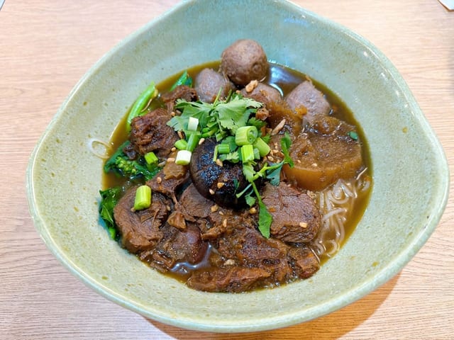Braised Beef Noodle Soup.