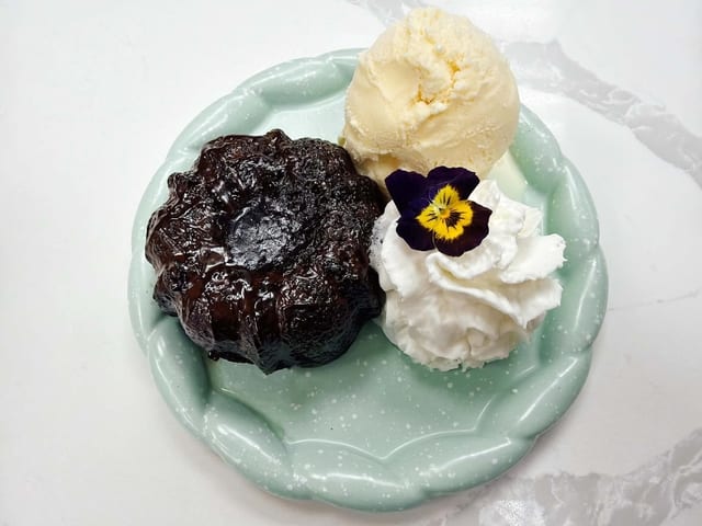 Chocolate Lava Cake.