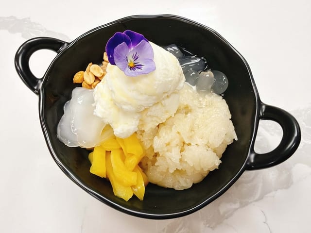 Coconut Ice Cream Medley.