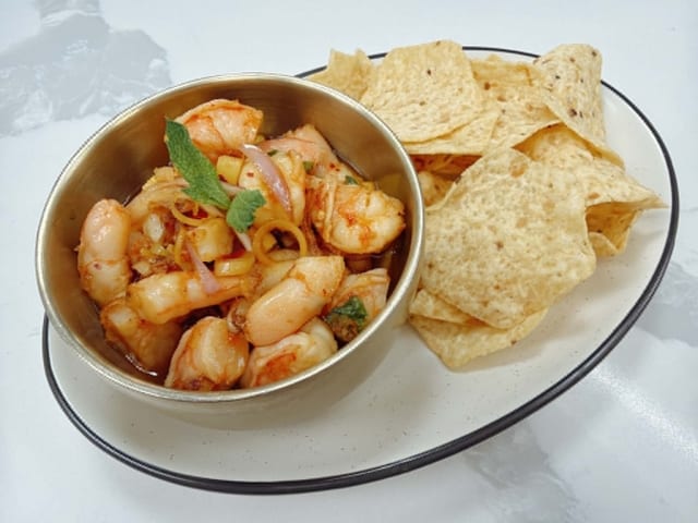 Pla Kung Bite.