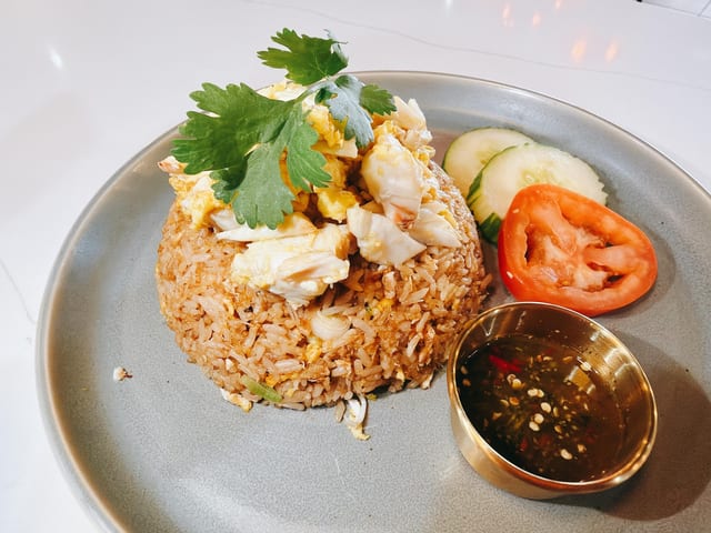 Crab Fried Rice.