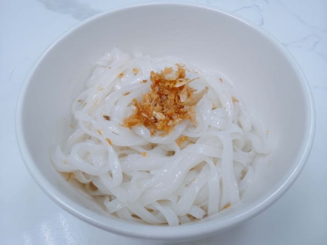 Steamed Rice Noodles.